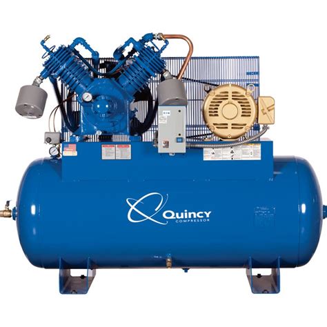 Quincy Compressor Qp Pressure Lubricated Reciprocating Air Compressor