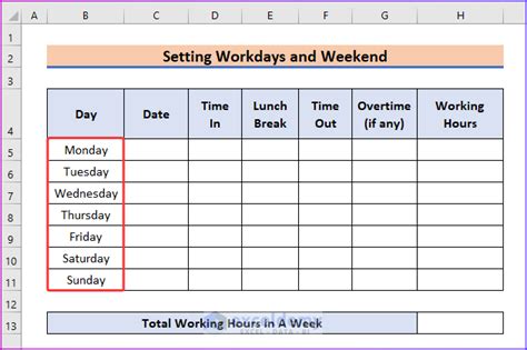 How To Create Attendance Sheet With Time In And Out In Excel