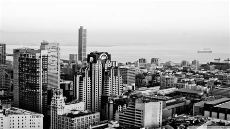 Black And White Cityscape High Definition Wallpapers