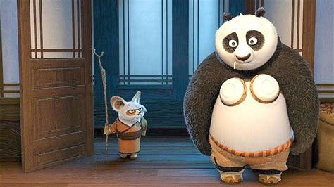 Джек блэк, дастин хоффман, анджелина джоли и др. Po(Panda) imitates Master Shifu Scene - Kung Fu Panda(2008 ...