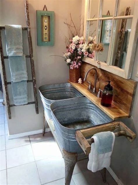 20 Gorgeous Rustic Bathroom Decor Ideas To Try At Home