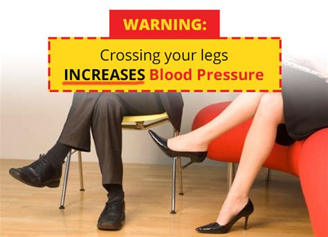 Crossing Your Legs Increases Blood Pressure Dr Sam Robbins