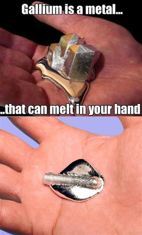 Another Look At Gallium The Metal That Melts In Your Hand At Room Temperature Techeblog