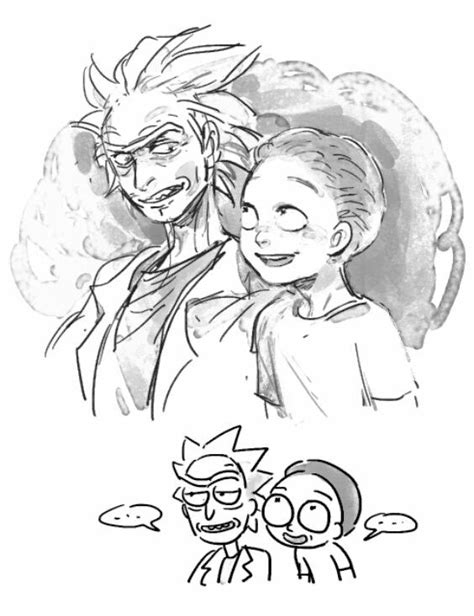 Pin By 딴따라 딴 On Cartoon 릭앤모티 Rick And Morty Comic Rick I Morty