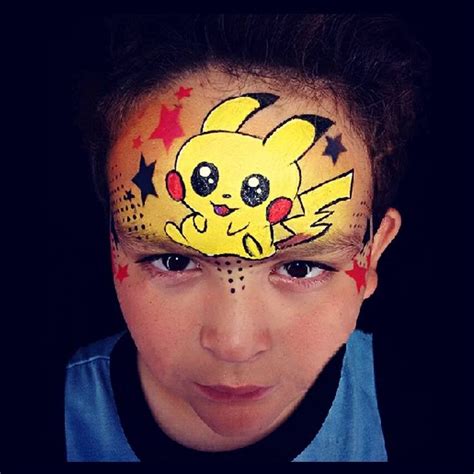 Pikachu Face Paint. | Для детей, Дети