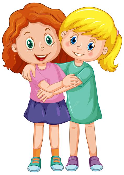 Twin Sisters Clip Art Image Clip Art Library