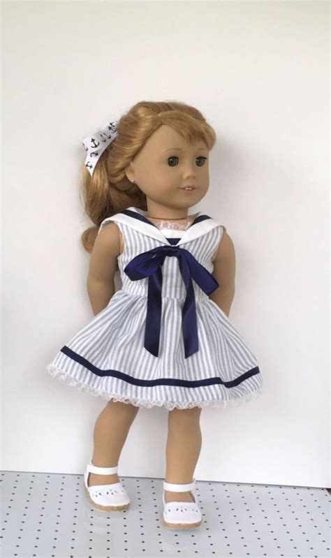 Blue Sailor Dress By Mysewyoucreations On Etsy Made With The