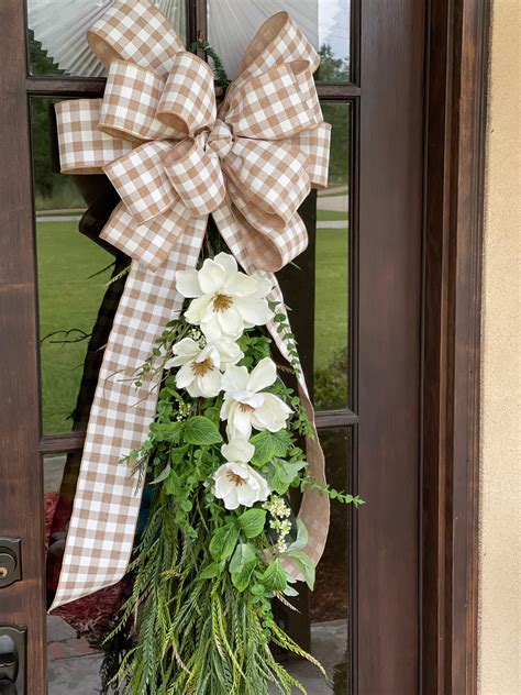 Extra Large Spring Wreath For Front Door Xl Swag For Front Etsy