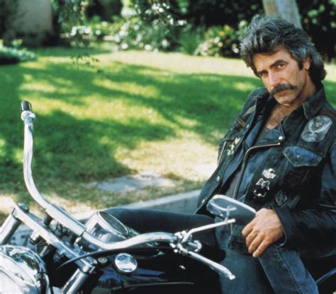 Sam Elliott Mask Motorcycle