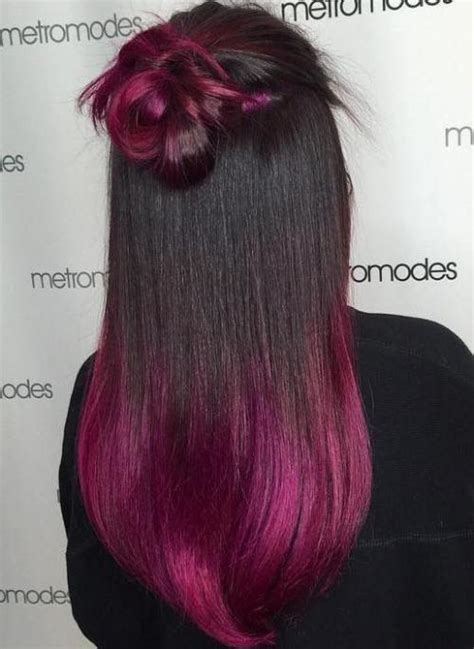 And that's because the shade is so adaptable. 40 Vivid Ideas for Black Ombre Hair