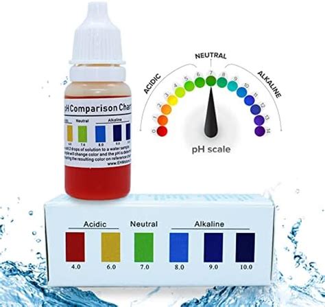 Alkaline Water Ph Test Kit For Drinking Water Measures Ph Level Of Water More Accurately Than