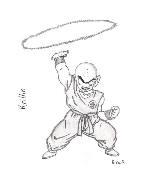 This time we will attach a coloring pages of one of the most legendary and worldwide manga and anime, especially if it isn't dragon ball! Free Krillin Dragon Ball Z Coloring To Print