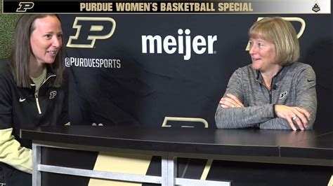 Purdue Womens Basketball Special Sharon Versyp And Katie Gearlds Youtube