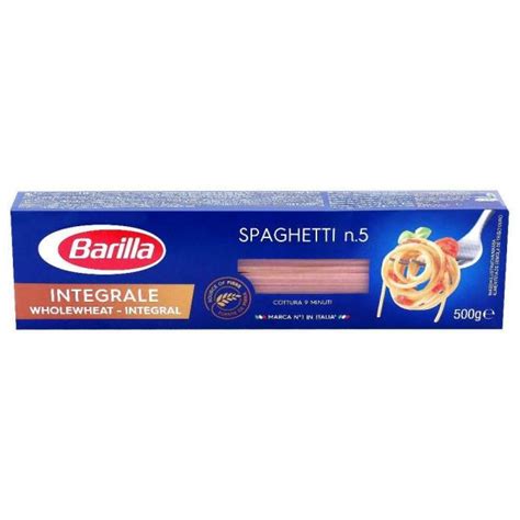 Barilla Whole Wheat Spaghetti Pasta 500 G Jiomart