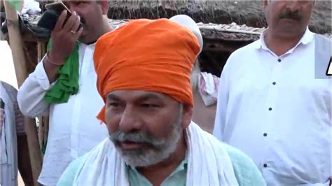 भारत बंद किसान नेता राकेश टिकैत ने कृषि मंत्री पर साधा निशाना बोले
