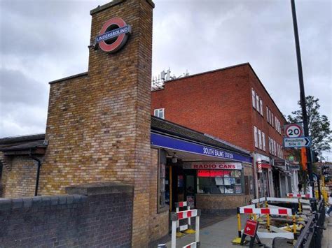 Map Of South Ealing Station London