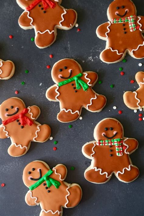 Gingerbread Man Sugar Cookies Christmas Sugar Cookies Christmas
