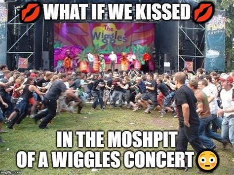 Image Tagged In What If We Kissed In The Moshpit Of A Wiggles Concert Imgflip