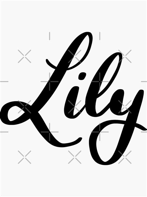 Lily Sticker For Sale By Ellietography Redbubble