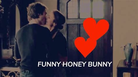 Damon Elena Funny Honey Bunny Youtube