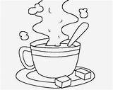Coloring Coffee Cup Chocolate Starbucks Printable Drawing Mug Getdrawings Getcolorings Reliable Nice sketch template