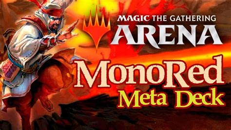 Mono Red Aggro Magic Arena Melhores Decks Game Over Youtube