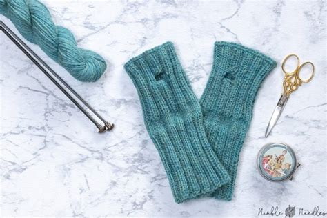 How To Knit Fingerless Gloves For Beginners Easy Tutorial Video