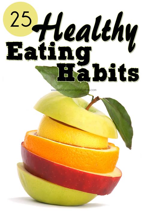 25 Healthy Eating Habits