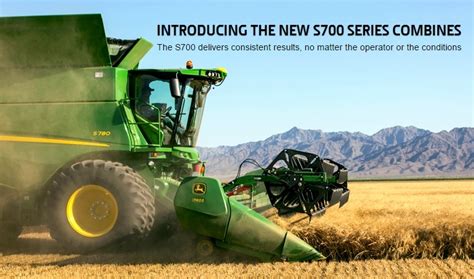 Product Video Of The New S700 John Deere Harvester