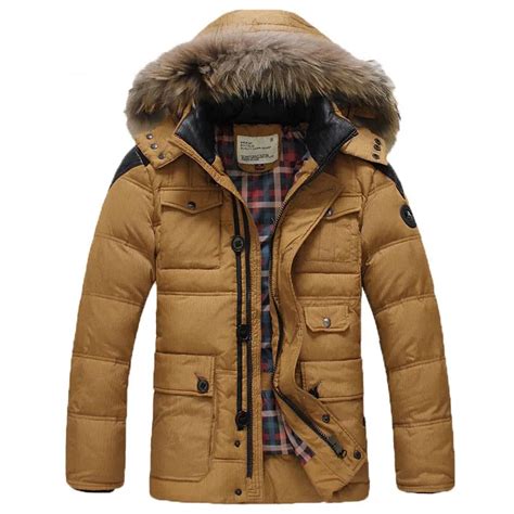 2016 New Zipper Overcoat Mens Down Snowsuit Thicken Warm Winter Mens
