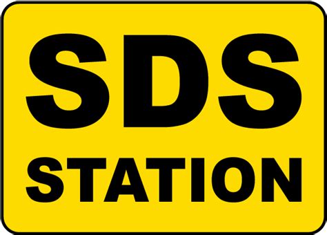 Sds Station Sign H1669 By
