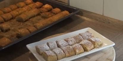 Haz R Yufkadan Nefis Tahinli Cevizli Kuru Baklava Tarifi