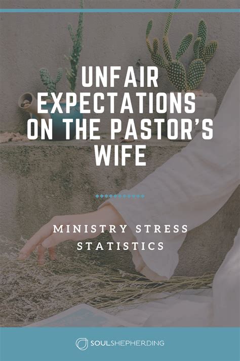 Unfair Expectations On The Pastor S Wife Ministry Stress Statistics