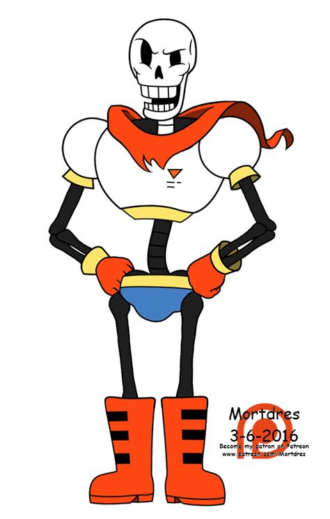 Papyrus Undertale By Mortdres On Deviantart