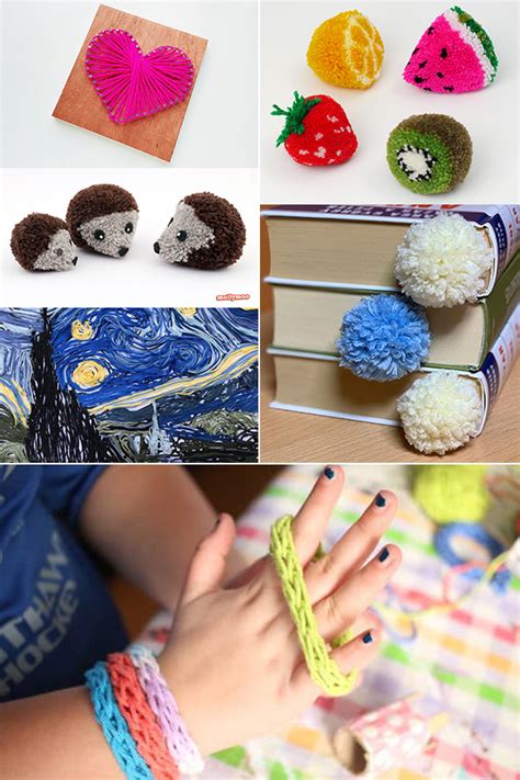 25 Yarn Crafts For Tweens Cool Ideas For Kids Ages 8 12 Years