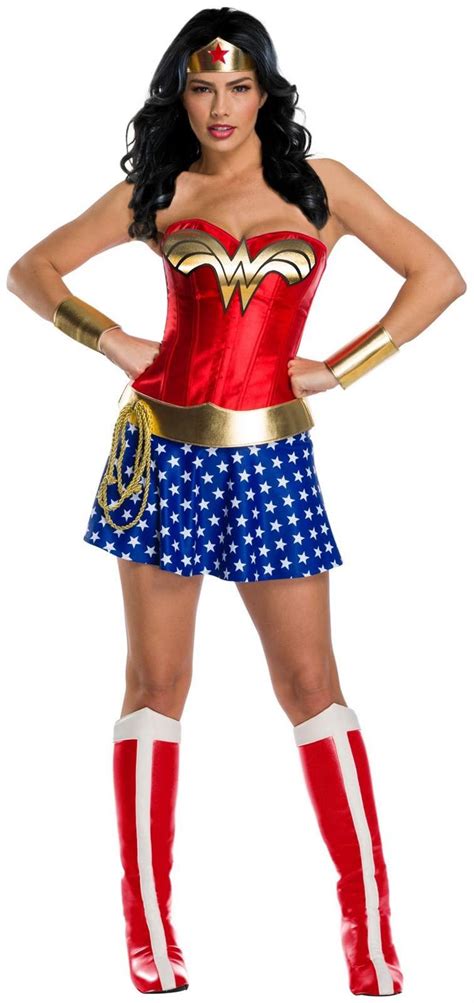 Womens Wonder Woman Plus Size Deluxe Costume