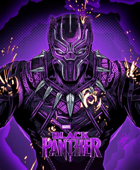 Darren Tibbles On Black Panther Marvel Black Panther Art Black