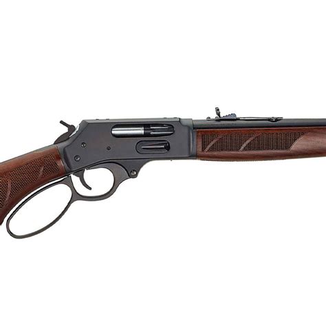 Henry Side Gate Bluedbrown Lever Action Rifle 45 70 Government 18