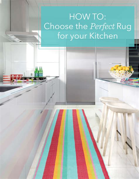 Even though my first kitchen rug was purchased in a state of desperation, i've since learned the distinct pleasures of having a covered kitchen if anything, having a rug in the kitchen makes me a more careful cook, and reminds me to tidy up more often. How To Choose The Perfect Kitchen Rug | Annie Selke