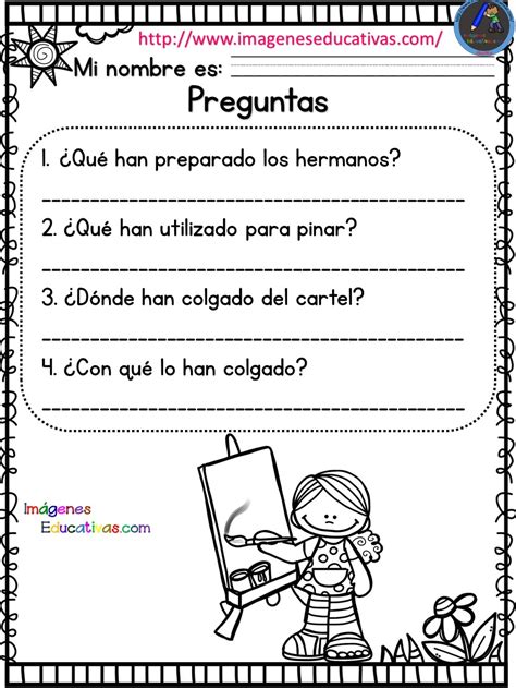 Lecturas Comprensivas Para Primaria Y Primer Grado 6 Imagenes