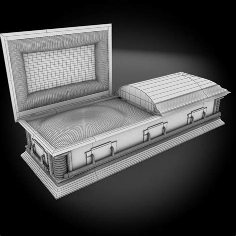 High Def Classic Coffin Victorian 3d Model Cgtrader