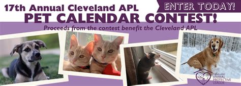 Calendar Contest Cleveland Animal Protective League