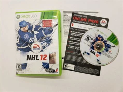 Xbox 360 Hockey Nhl 12 Game Free Fast Shipping Ebay
