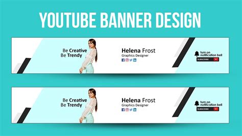 How To Make A Youtube Banner Youtube Channel Art Tutorial Youtube