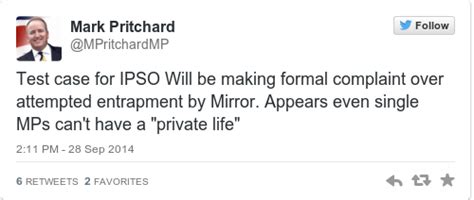Tory Mp Claims Entrapment Over Sunday Mirror Sexting Sting