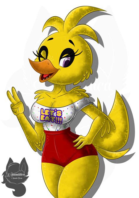 Chica In My Au On Deviantart Anime