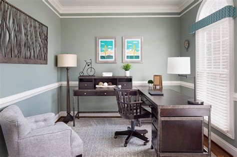 A Calm And Beautiful Home Office Cpi Interiors