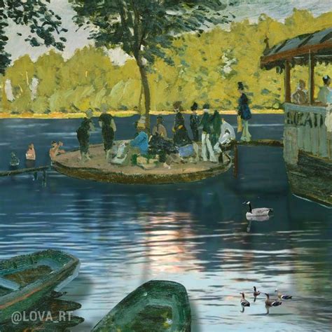 Bain à La Grenouillère 1869 Claude Monet Video Famous Art