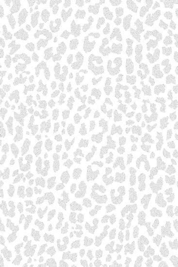 Gray Leopard Print Wallpaper