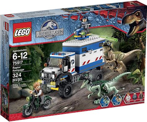 Lego Jurassic World Raptor Rampage 75917 Building Kit Wish